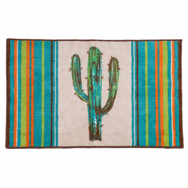 Cheyenne Stripes Cactus Rug