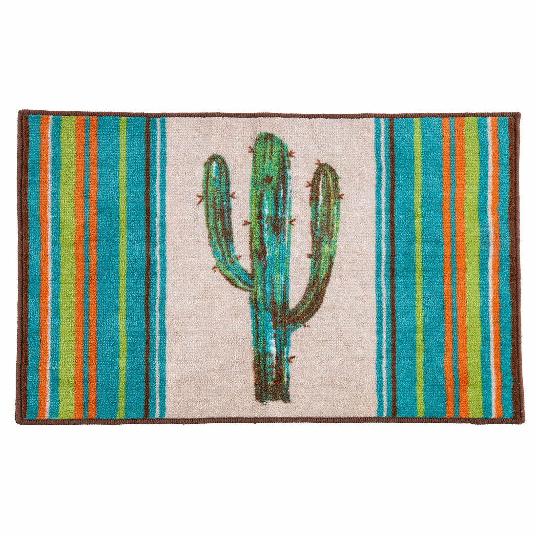 Cheyenne Stripes Cactus Rug