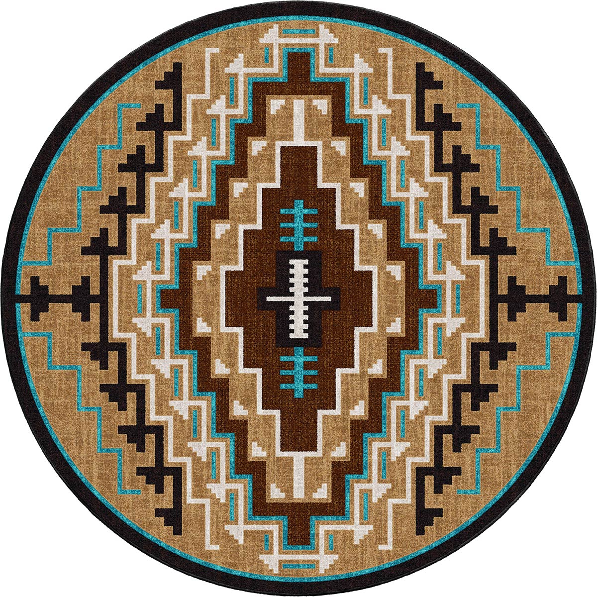 Tribal Spirit Rug - 8 Ft. Round