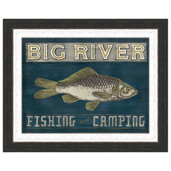 Lodge Sign I Framed Print