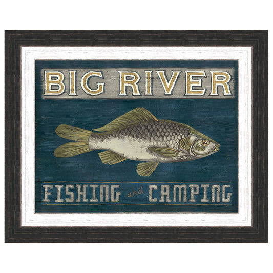 Lodge Sign I Framed Print