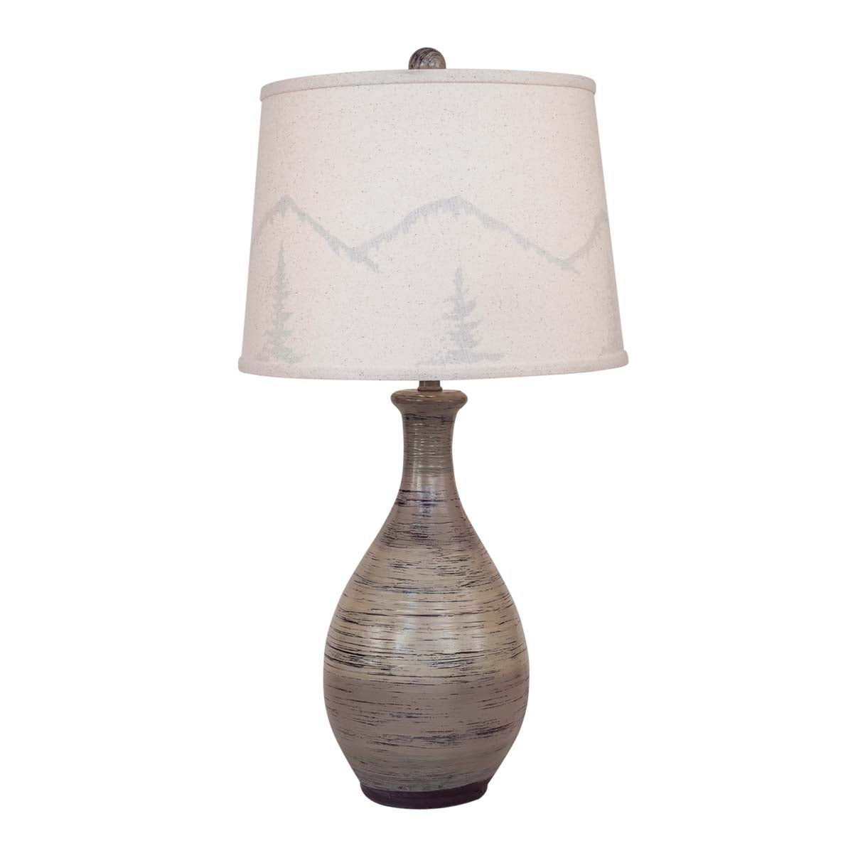 Mountain Peak Jug Table Lamp