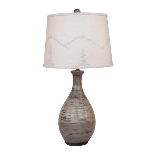 Mountain Peak Jug Table Lamp