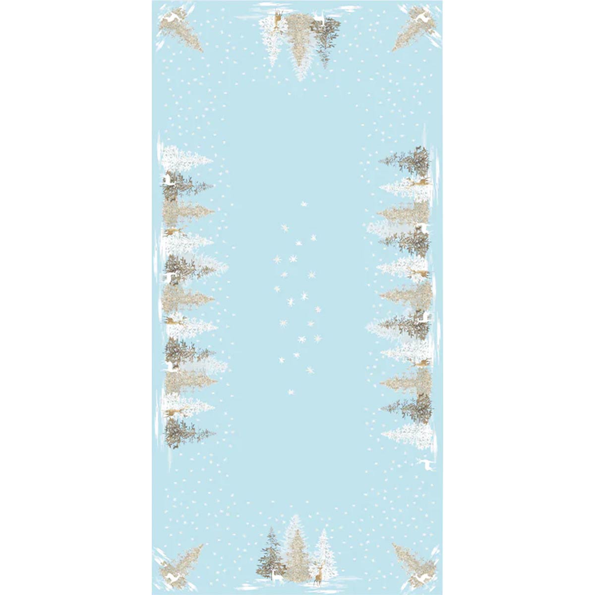 Woodland Snow Tablecloth - 144 Inch - OVERSTOCK