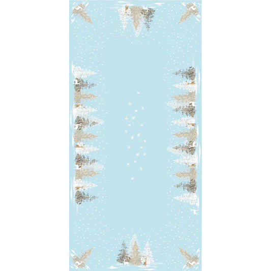Woodland Snow Tablecloth - 144 Inch - OVERSTOCK