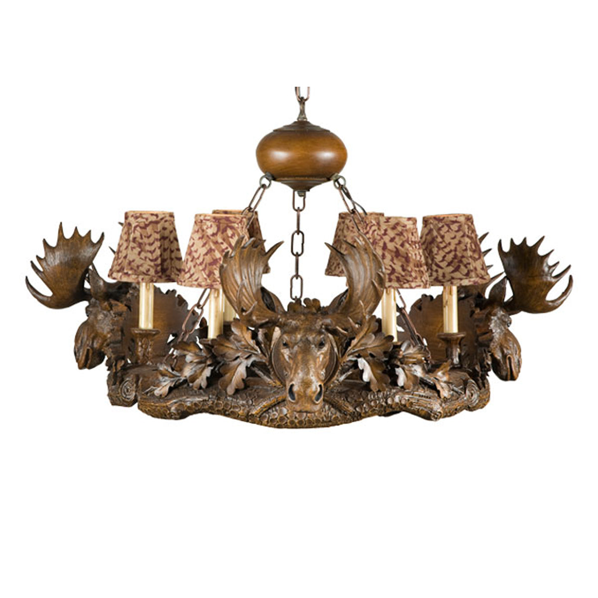 Moose Head Chandelier