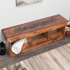 Pinecone Wood Cubby Bench