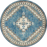 Sedona Nights Denim Rug - 8 Ft. Round