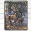 Morning Deer Throw Blanket - Small