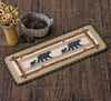 Bear Family Braided Table Runner