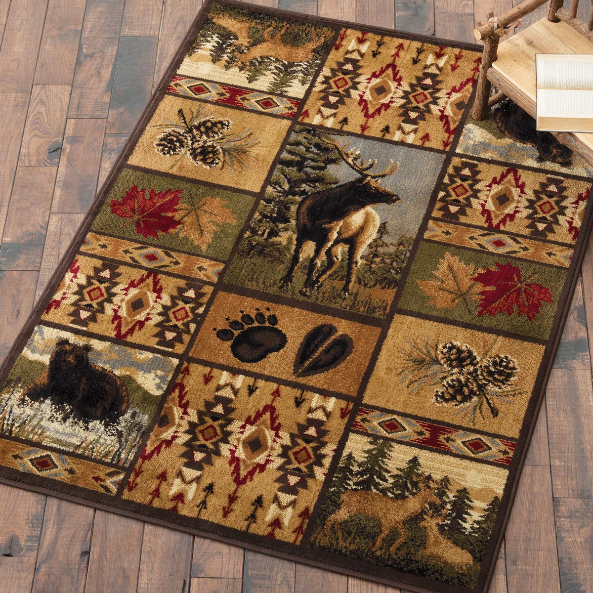 Elkhorn Wilderness Rug - 2 x 3