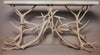 Bleached Antler Sofa Table