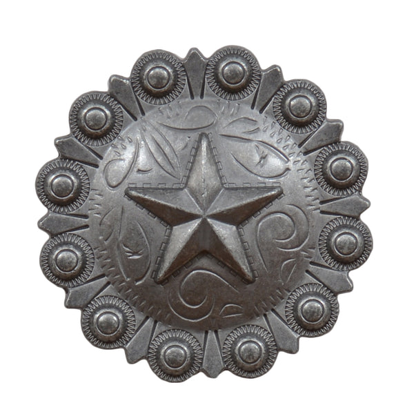 Star Berry Concho Cabinet Knobs - Set of 2