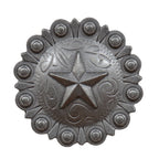 Star Berry Concho Cabinet Knobs - Set of 2