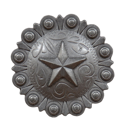 Star Berry Concho Cabinet Knobs - Set of 2