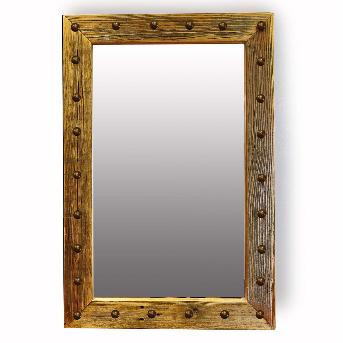 Rustic Reclaimed Wood Mirror