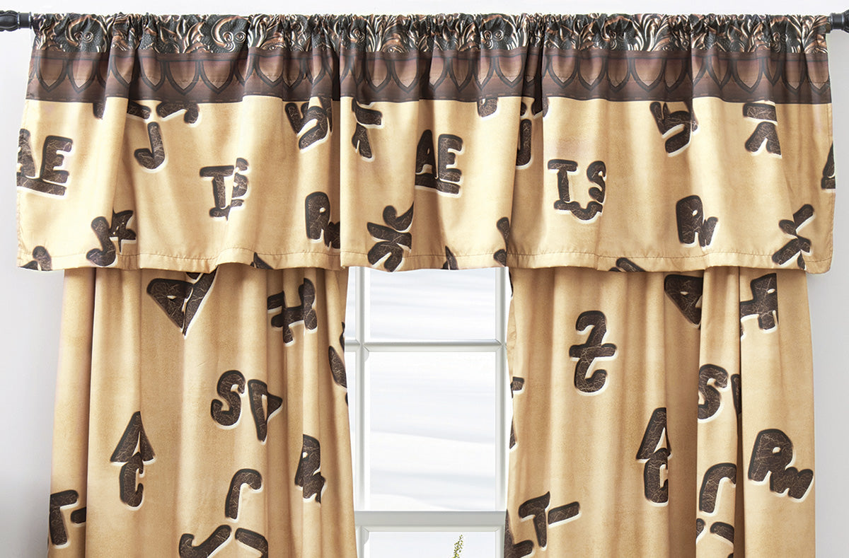 Cowboy Brands Lined Valance