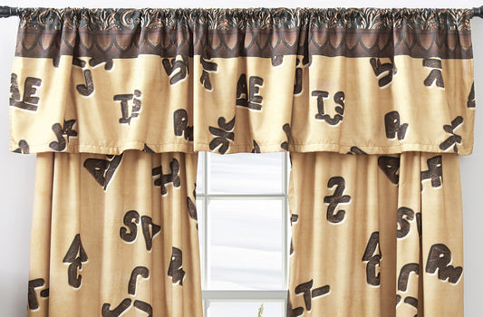 Cowboy Brands Lined Valance - CLEARANCE