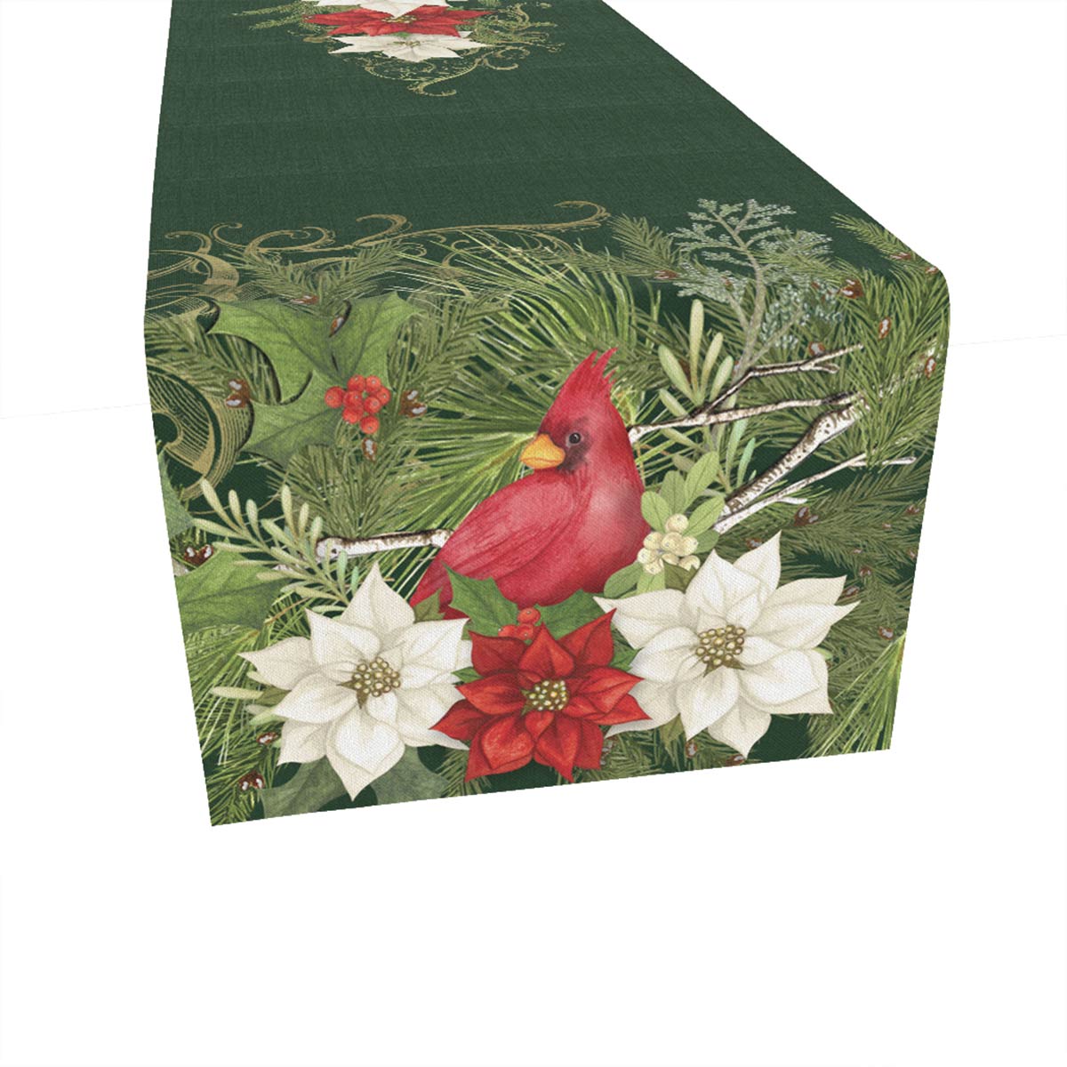 Woodland Christmas Table Runner - 72 Inch - OUT OF STOCK UNTIL 07/13/2026