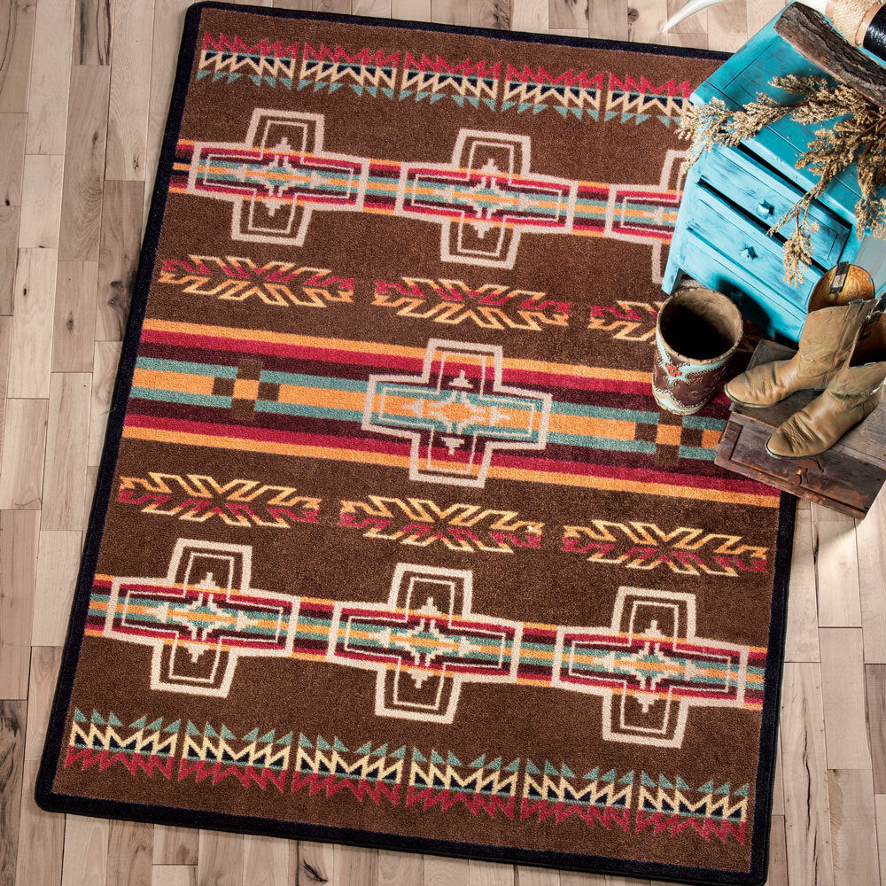 Canyon Cross Rug - 4 x 5