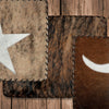 Plain Cowhide Placemat - Set of 4
