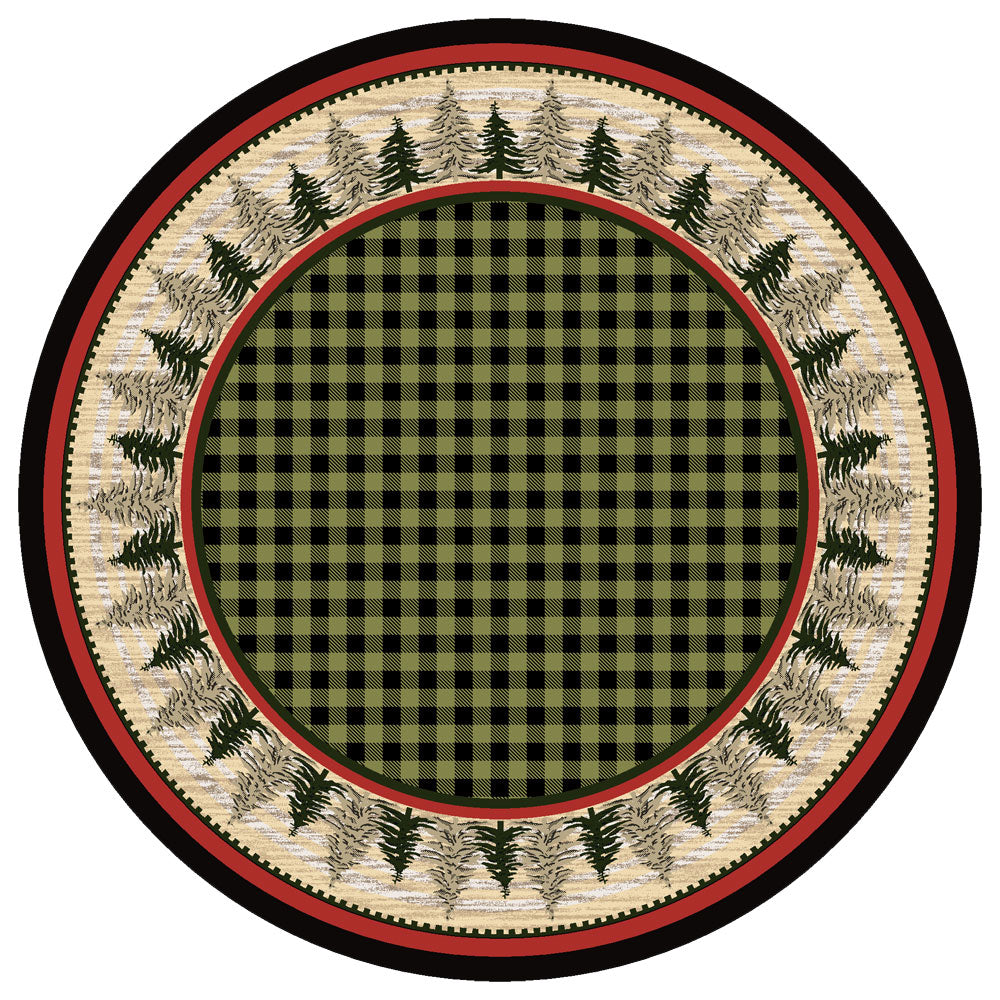 Timberline Rug - 8 Ft. Round