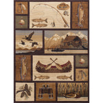 Wilderness Cabin Rug - 2 x 3