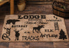 Cabin Life Lodge Kitchen/Bath Rug- SALE