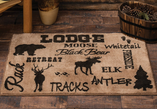 Cabin Life Lodge Kitchen/Bath Rug- SALE