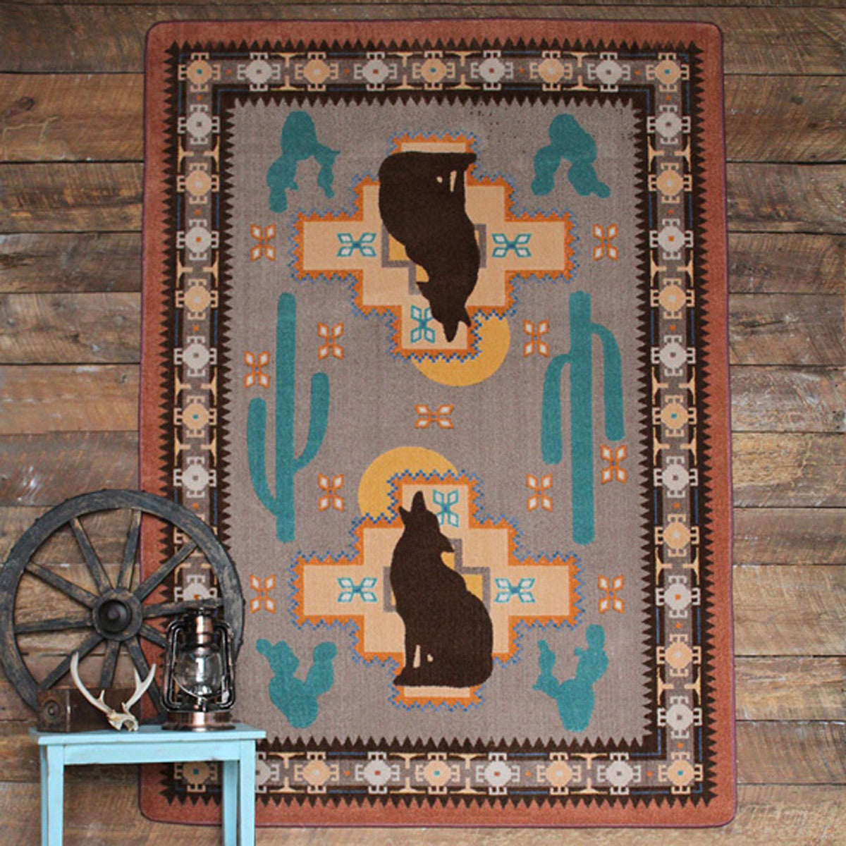 Moonlight Howl Rug - 8 x 11