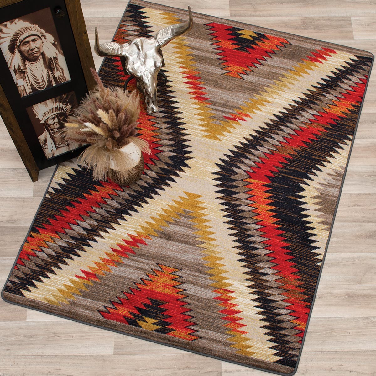 Southwest Cavern Rug - 2 x 8