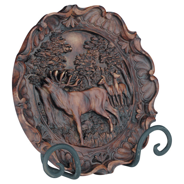 Bugling Elk Decorative Tray