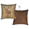 Deer Calico Pillow