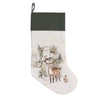 Snowy Santa Forest Stocking - OUT OF STOCK UNTIL 07/22/2026