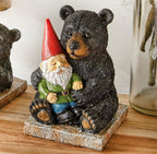 Whispering Bear & Gnome Figurine