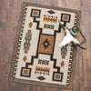 Canyon Shadow Saddle Rug - 5 x 8