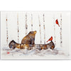 If a Bear Had a Boat Metal Box Wall Art
