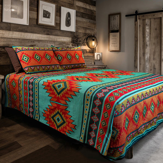 Canyon Breeze Coverlet Set - Queen - SALE