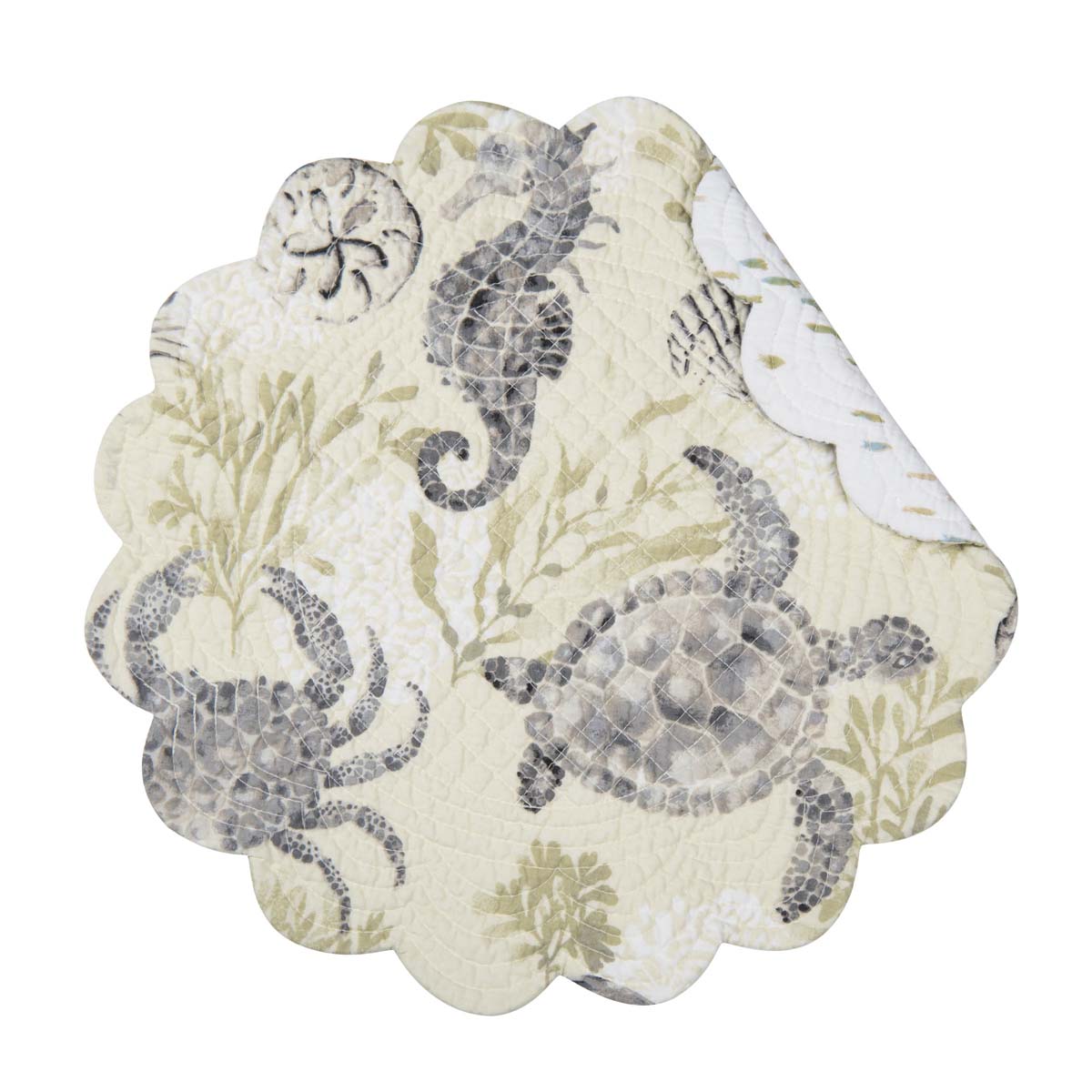 Oceans Deep Round Placemats - Set of 6