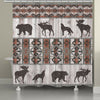 Tribal Wildlife Shower Curtain - OUT OF STOCK UNTIL 09/09/2026