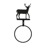 Wrought Iron Deer Towel Ring