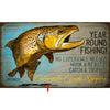 Trophy Fish Personalized Sign