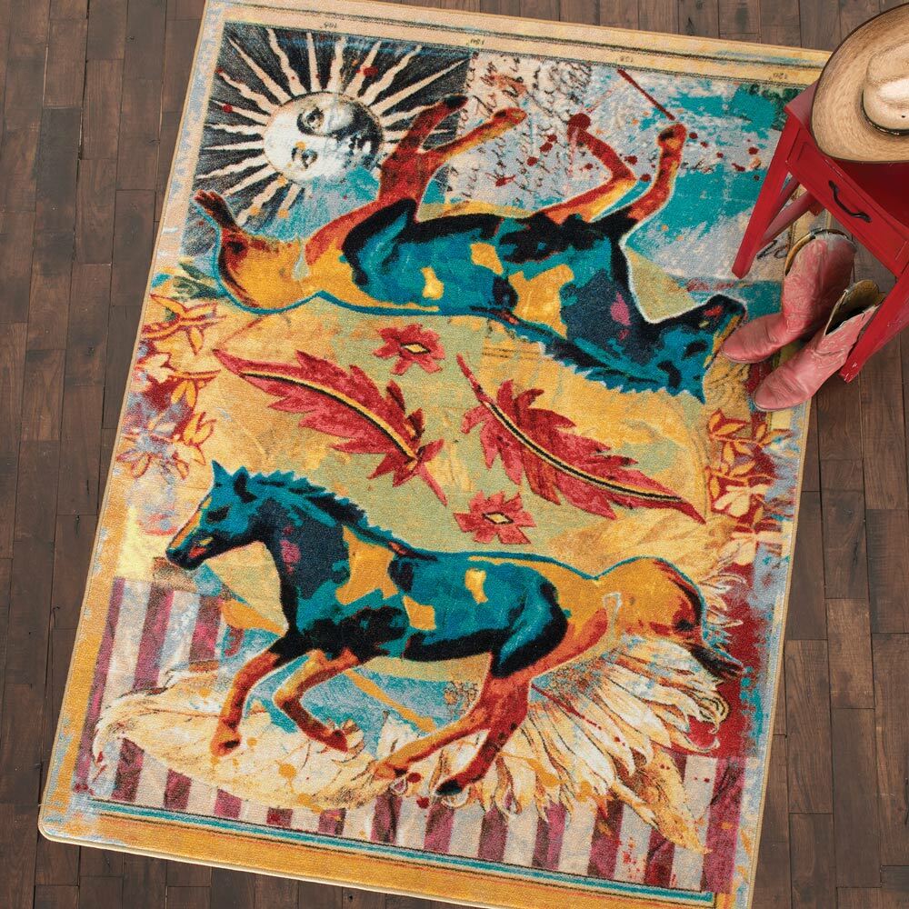 Ruiz Horse Rug - 4 x 5