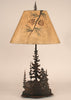 Cabin Metal Art Table Lamp - Large