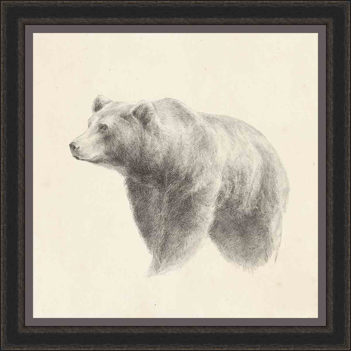 Bear Sketch Wall Art