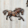 Running Horse 3-D Metal Wall Art III