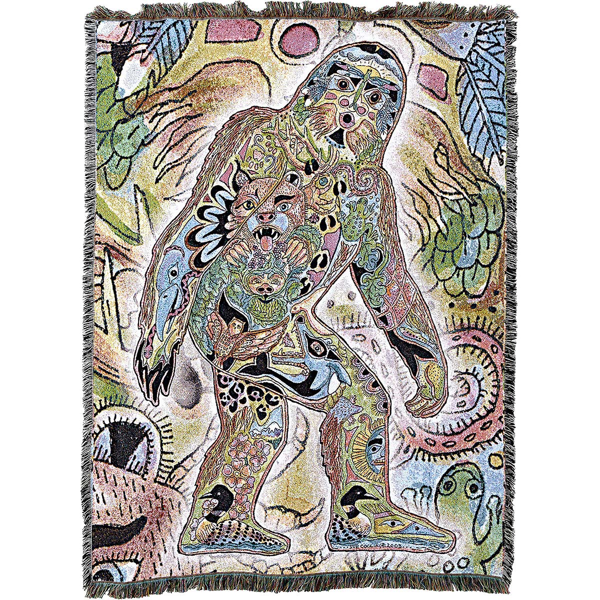 Sasquatch Blanket