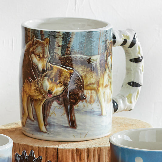 Timber Wolf Mug - CLEARANCE