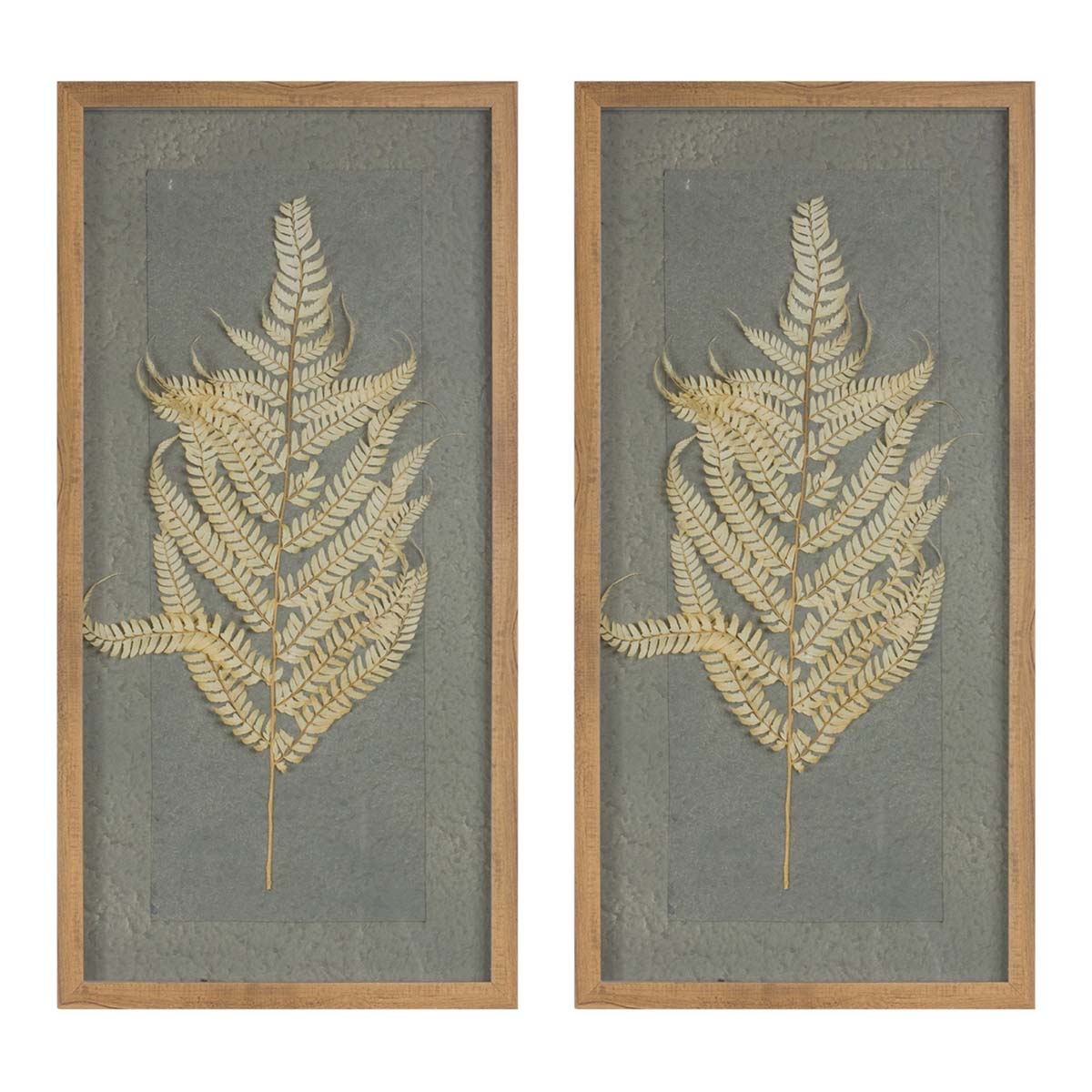 Fern Sprig Wall Art - Set of 2