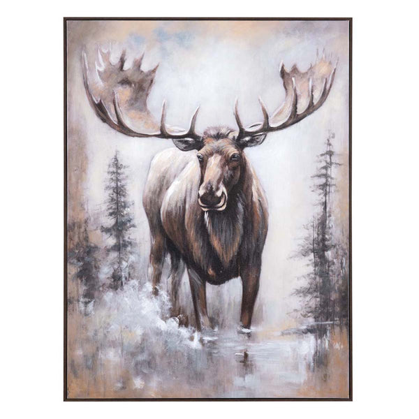 Face of the Moose Wall Art